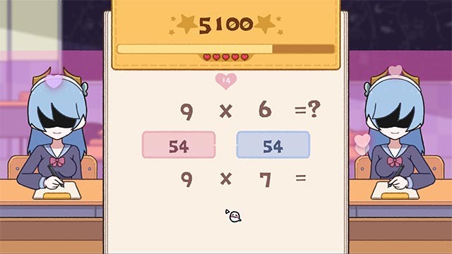 1+1=? là game vui kết hợp giữa làm toán với chinh phục trái tim người đẹp