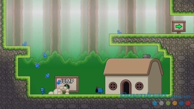 Học cách chơi để điều khiển nhân vật theo ý muốn trong game hành động 10 Second Ninja X cho máy tính