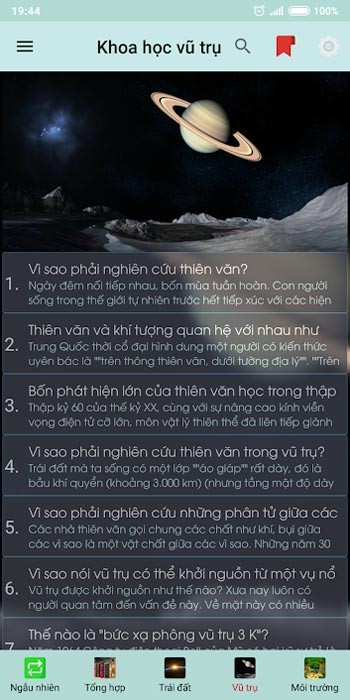 Khoa học vũ trụ