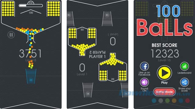 Đưa bóng vào cốc