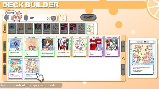 Xây dựng cỗ bài mạnh từ các nhân vật Orange Juice và nhiều hơn thế