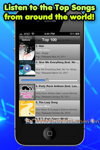 100 Top Songs for iOS