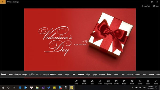 Chỉnh sửa eCard có sẵn để thể hiện cá tính riêng của bạn