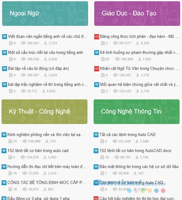 Sử dụng 123doc để có được nguồn tài liệu chuẩn và chất lượng nhất