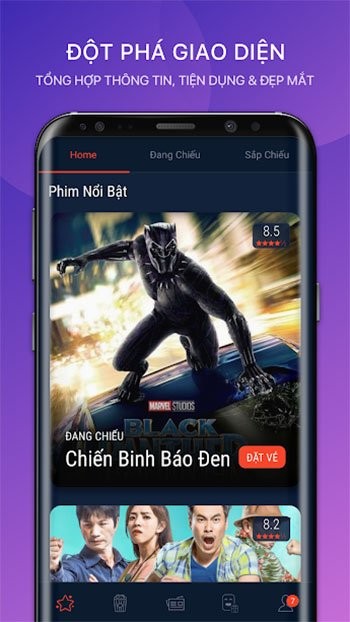 Giao diện 123Phim