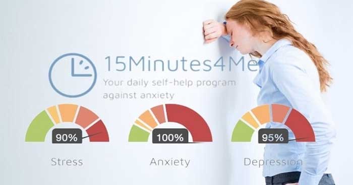 15Minutes4Me là web kiểm tra mức độ căng thẳng, lo lắng, mệt mỏi trực tuyến