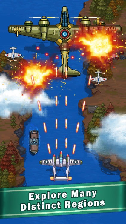 Khám phá nhiều chiến trường độc đáo trong 1945 Air Force