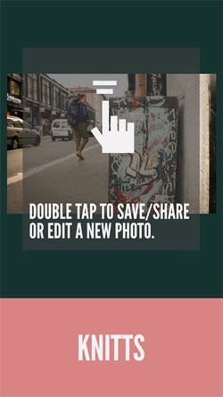 Chạm hai lần để lưu ảnh