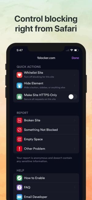 Chặn quảng cáo ngay từ Safari