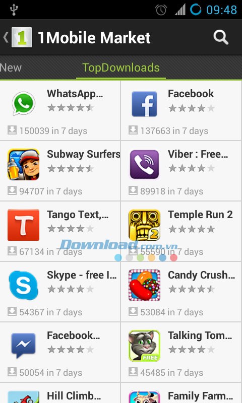 1Mobile Market for Android