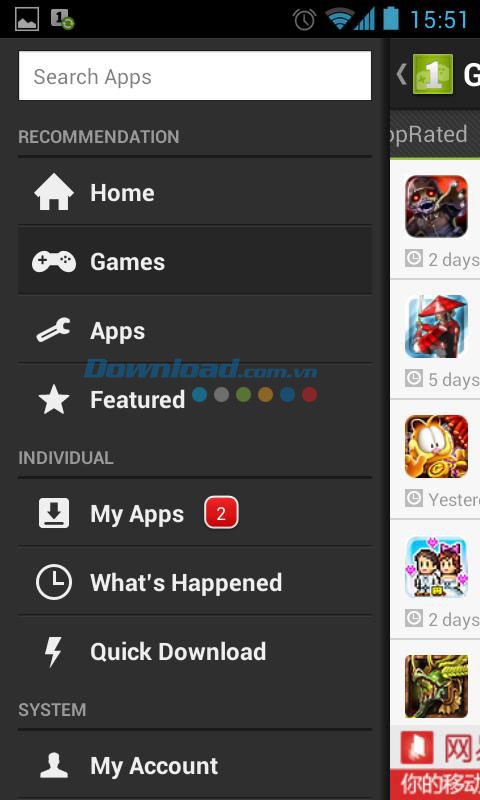 1Mobile Market for Android