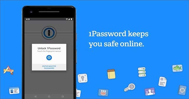 Ứng dụng bảo mật 1Password giúp bảo vệ bạn mỗi khi online