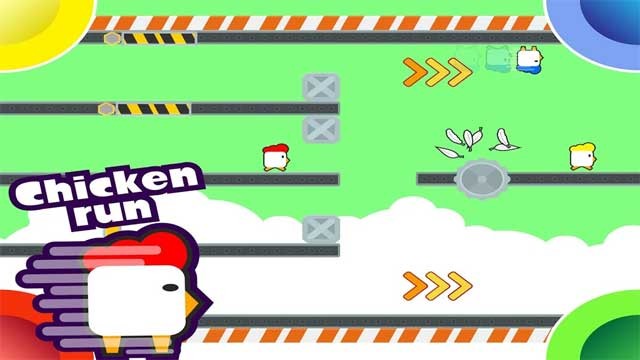 Vô số mini game vui nhộn như: Gà chạy, đua ván trượt, bắn xe tăng,...