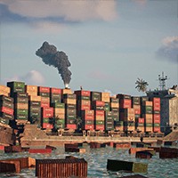 30 Days on Ship: Game Sinh Tồn Trên Tàu Container