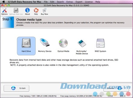 321Soft Data Recovery for Mac