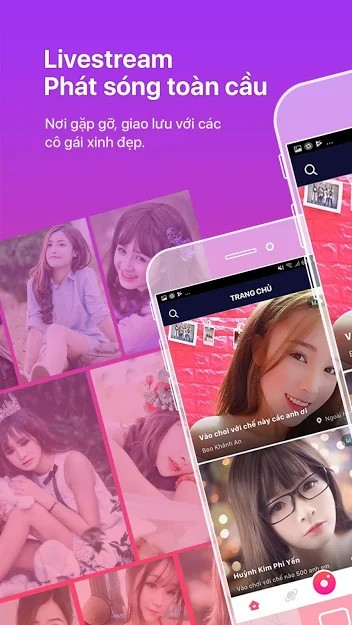 Ứng dụng liveStream trên điện thoại