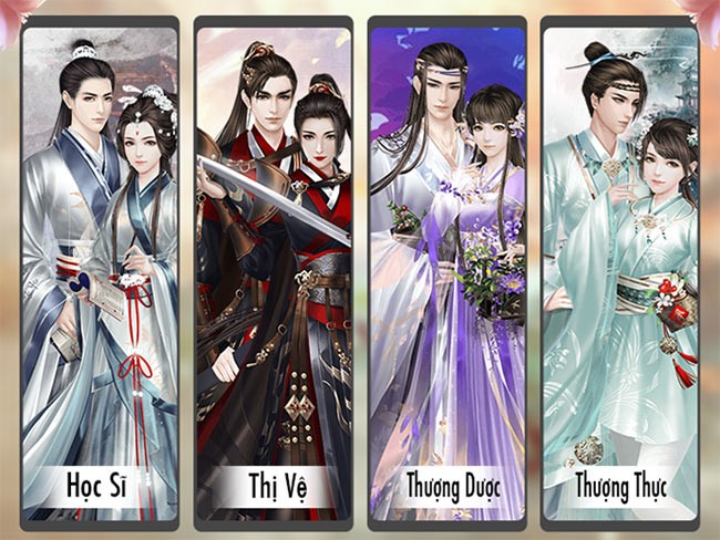 Hệ thống nhân vật của 360mobi Cung Đình Kế