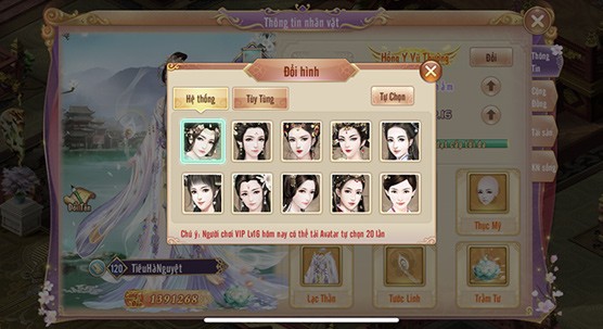 Thiết kế ngoại hình nhân vật nữ trong 360mobi Cung Đình Kế