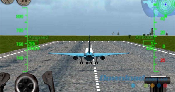 3D Airplane flight simulator for Android