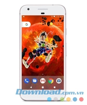 3D Parallax Background cho Android sử dụng con quay hồi chuyển