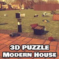 3D Puzzle - Modern House: Trò chơi ghép hình nội thất hiện đại