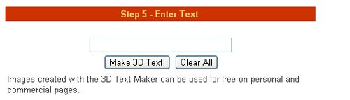 3D Text Maker