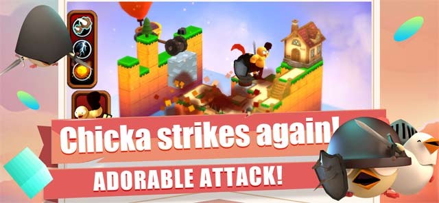 Chống lại đội quân gà xâm lược đông đảo và hung hăng