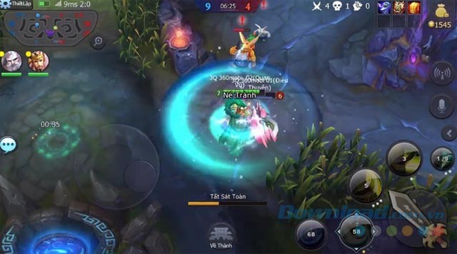 Giao diện game 3Q 360mobi 3D