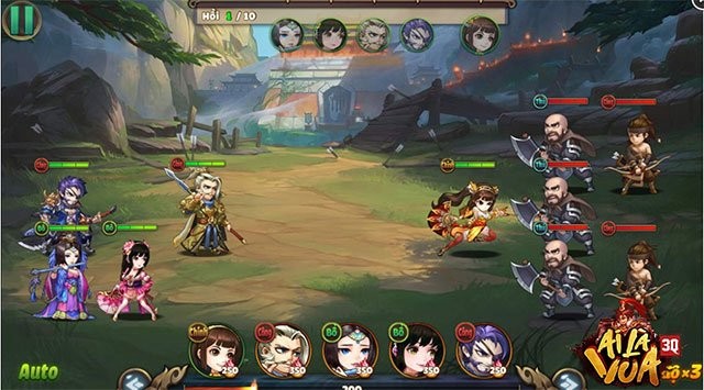 Game thẻ tướng 3Q Ai là Vua cho iOS