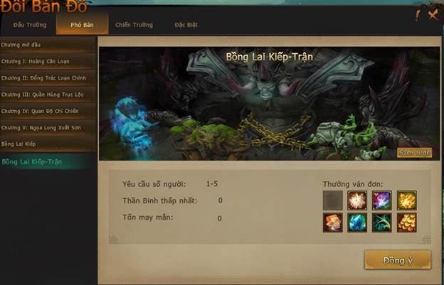 Bản đồ: Bồng Lai Kiếp