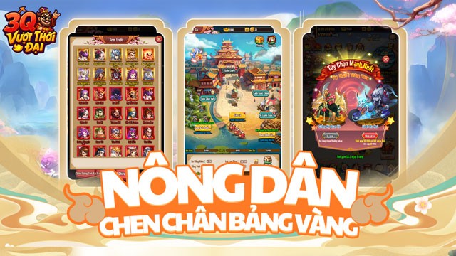 Nông dân chen chân bảng vàng