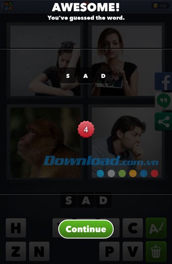 4 Pics 1 Word cho Android