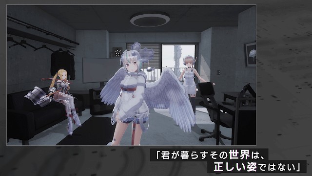 404 GAME RESET liên quan đến các trò chơi Sega cổ điển được thể hiện lại dưới dạng các cô gái anime