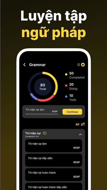 Luyện tập ngữ pháp