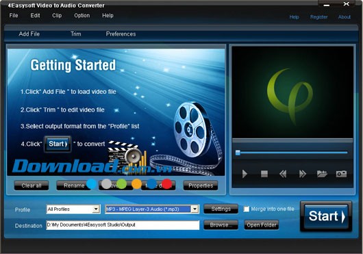 4Easysoft Video to Audio Converter
