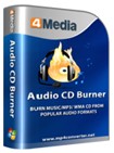 4Media Audio CD Burner 6.3 - Phần mềm ghi đĩa CD đơn giản