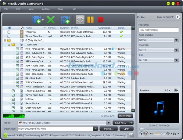 4Media Audio Converter