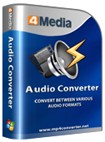 4Media Audio Converter 6.3 - Phần mềm chuyển đổi audio đơn giản