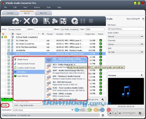 4Media Audio Converter Pro