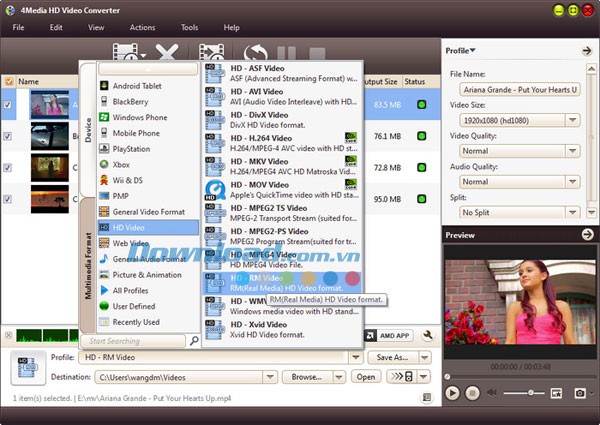 4Media HD Video Converter