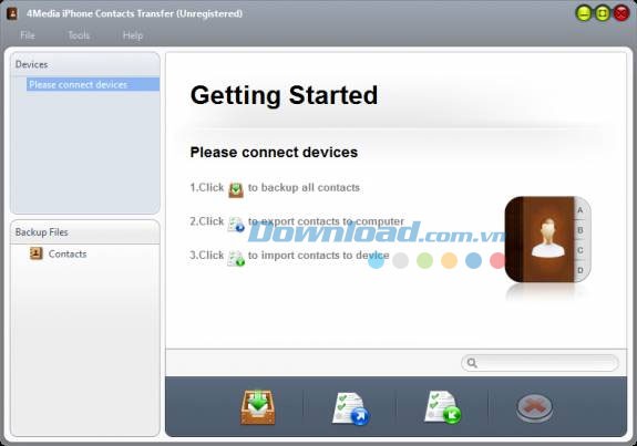 4Media iPhone Contacts Transfer