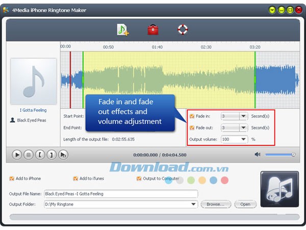 4Media iPhone Ringtone Maker
