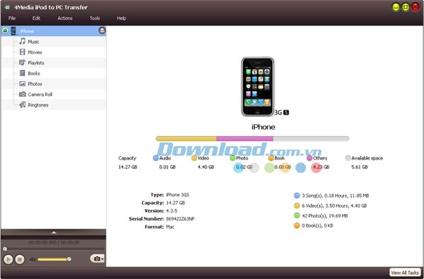 4Media iPod to PC Transfer