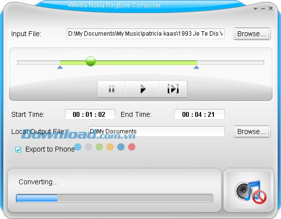 4Media Nokia Ringtone Composer