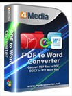 4Media PDF to Word Converter 1.0.2 - Chuyển đổi PDF sang Word
