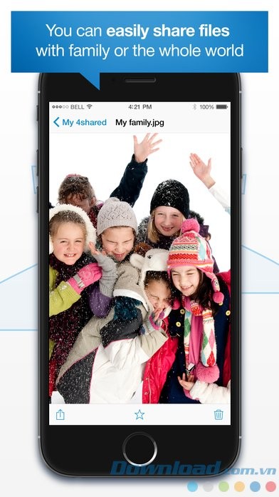 Chia sẻ file nhanh chóng, an toàn với 4Shared