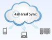 4shared Sync - Download & Upload Files Easily