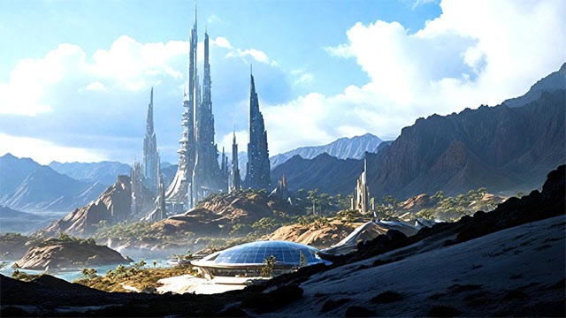 Xây dựng thế giới ảo khoa học viễn tưởng bằng sự sáng tạo trong 5th Dimension