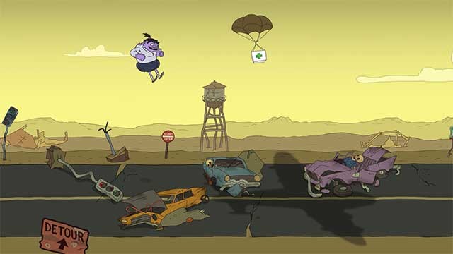 Trò chơi này mang phong cách đi cảnh kết hợp chạy bất tận