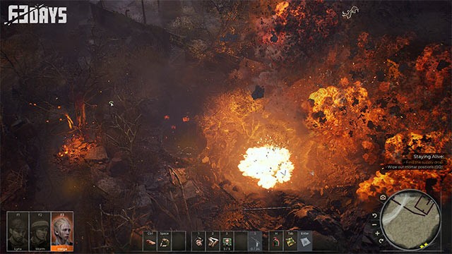 Lập kế hoạch tỉ mỉ và kết hợp với tinh thần đồng đội để làm chủ cuộc chiến